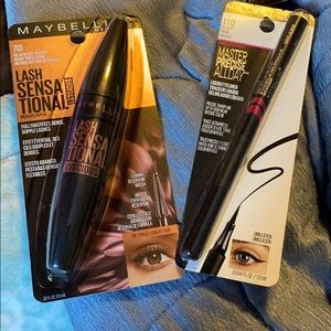 Maybelline mascara and liner duo